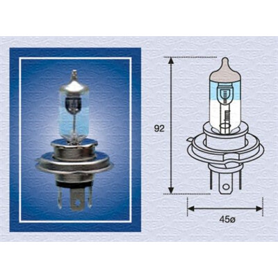 Ampoule, projecteur longue portée