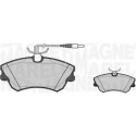 Kit de plaquettes de frein, frein à disque