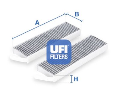 Filtre à air d'habitacle UFI 54.172.00