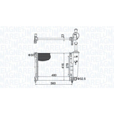 Radiateur, refroidissement du moteur