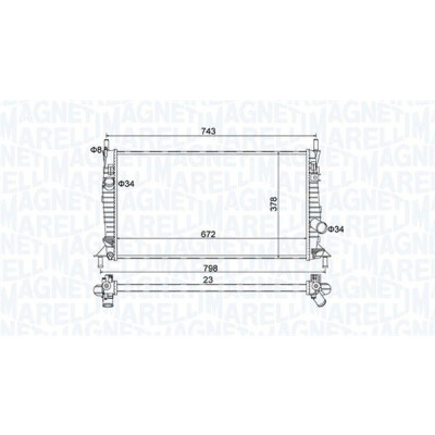 Radiateur, refroidissement du moteur