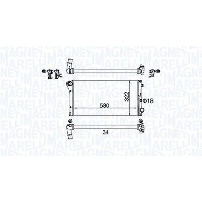 Radiateur, refroidissement du moteur