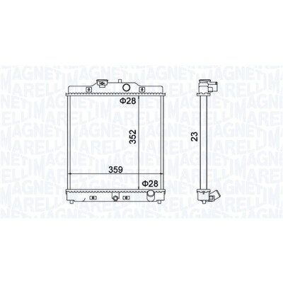 Radiateur, refroidissement du moteur
