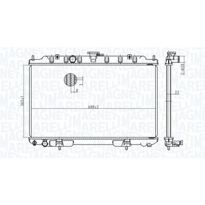 Radiateur, refroidissement du moteur