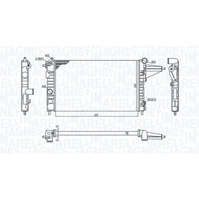 Radiateur, refroidissement du moteur