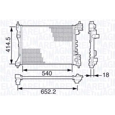 Radiateur, refroidissement du moteur