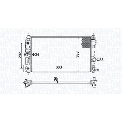 Radiateur, refroidissement du moteur