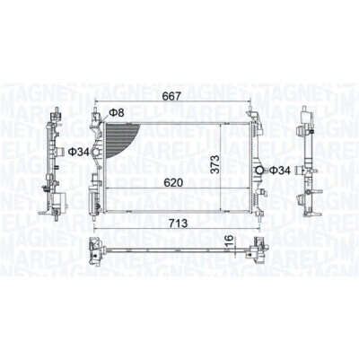 Radiateur, refroidissement du moteur