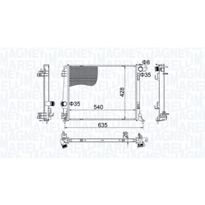 Radiateur, refroidissement du moteur
