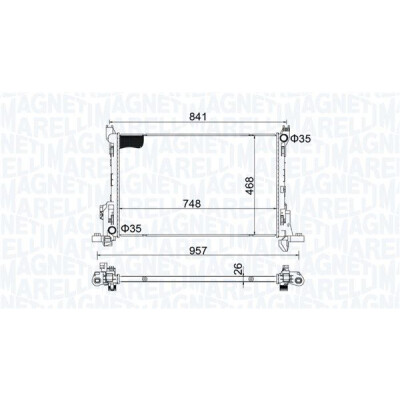 Radiateur, refroidissement du moteur
