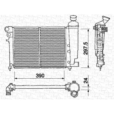 Radiateur, refroidissement du moteur