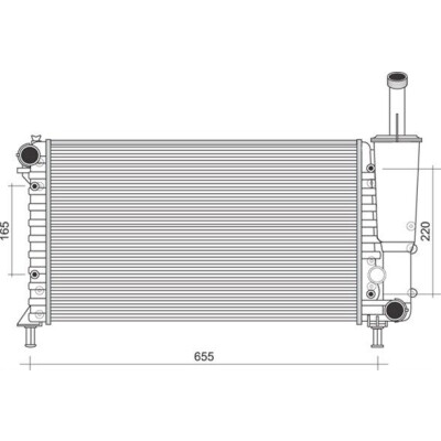 Radiateur, refroidissement du moteur