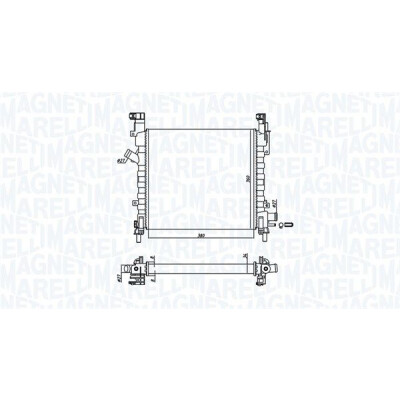 Radiateur, refroidissement du moteur