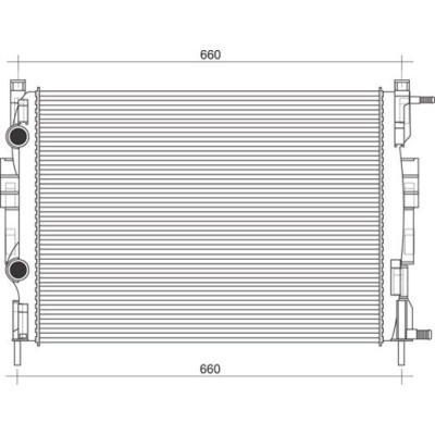 Radiateur, refroidissement du moteur