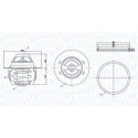 Thermostat, liquide de refroidissement