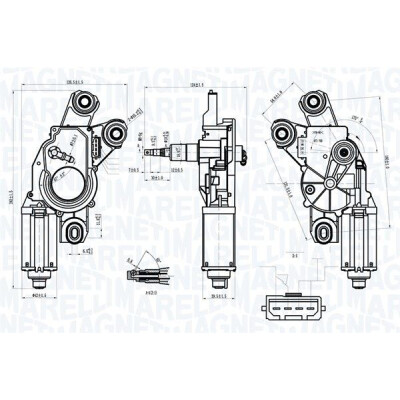 Moteur d'essuie-glace