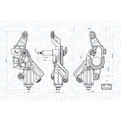 Moteur d'essuie-glace