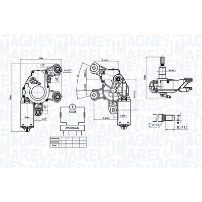 Moteur d'essuie-glace