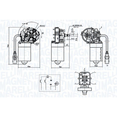 Moteur d'essuie-glace