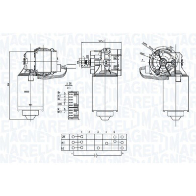 Moteur d'essuie-glace