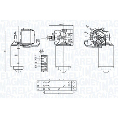 Moteur d'essuie-glace