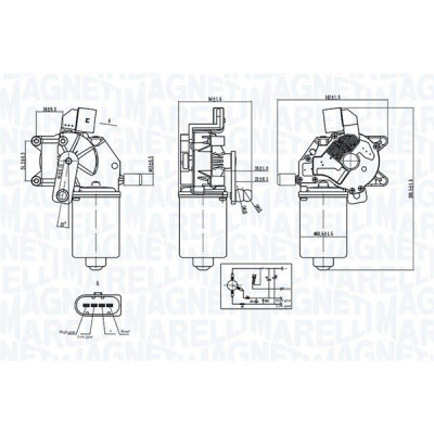 Moteur d'essuie-glace