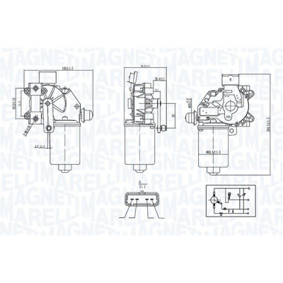 Moteur d'essuie-glace