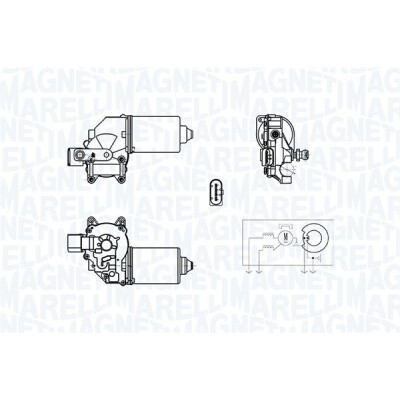 Moteur d'essuie-glace