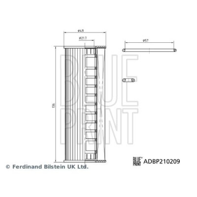 Filtre à huile Blueprint ADBP210209