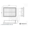 Filtre à air Blueprint ADBP220124