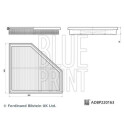 Filtre à air Blueprint ADBP220163