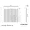 Filtre, air de l'habitacle