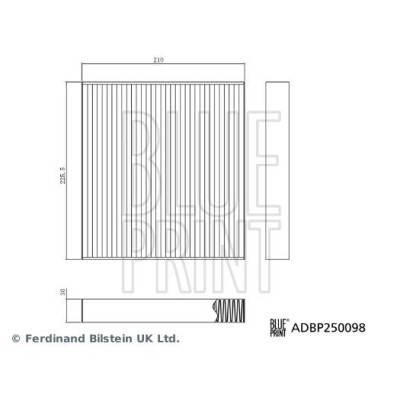 Filtre, air de l'habitacle