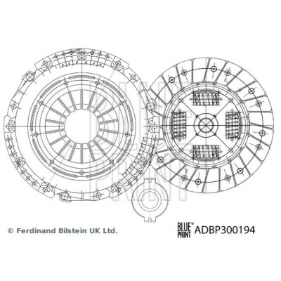 Kit d'embrayage BLUEPRINT ADBP300194
