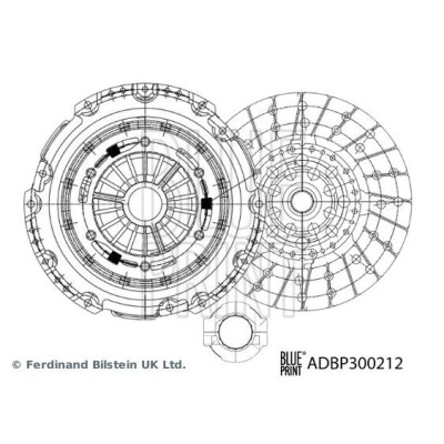 Kit d'embrayage BLUEPRINT ADBP300212