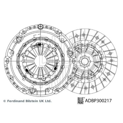 Kit d'embrayage BLUEPRINT ADBP300217
