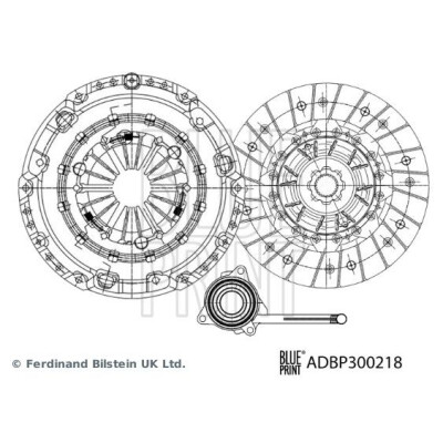 Kit d'embrayage BLUEPRINT ADBP300218