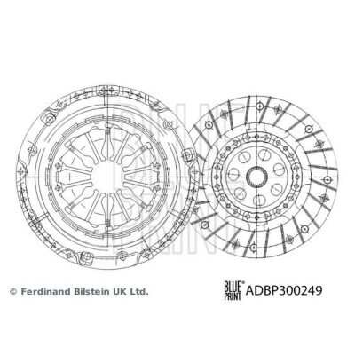 Kit d'embrayage BLUEPRINT ADBP300249