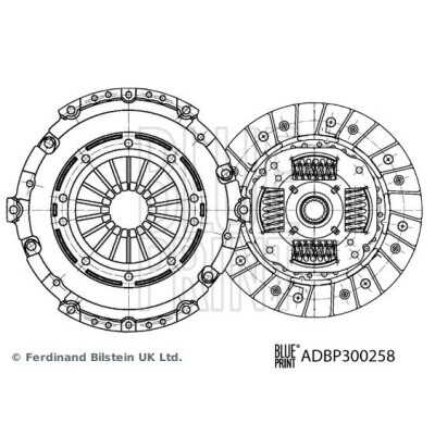 Kit d'embrayage BLUEPRINT ADBP300258