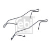 Kit d&#39;accessoires, plaquettes de frein FEBI BILSTEIN 182716