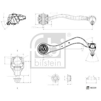 Bras de liaison, suspension de roue