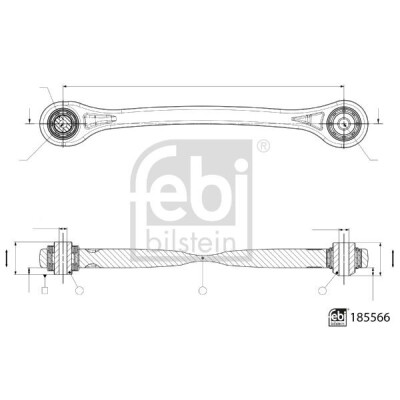 Bras de liaison, suspension de roue