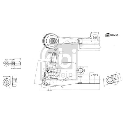 Rotule de barre de connexion