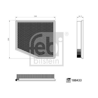 Filtre à air FEBI BILSTEIN 188433