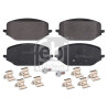 Kit de plaquettes de frein, frein à disque