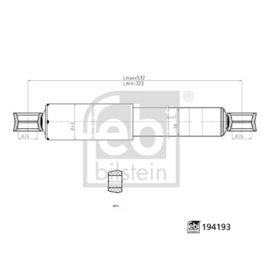 FEBI BILSTEIN 194193 amortisseur