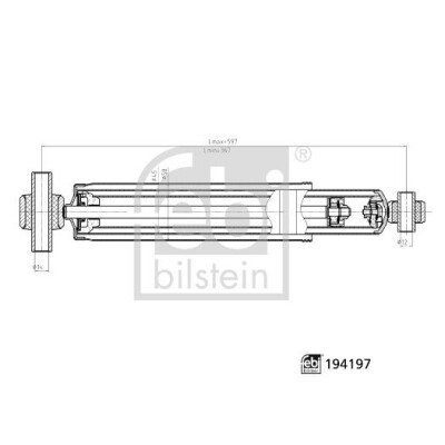 FEBI BILSTEIN 194197 amortisseur
