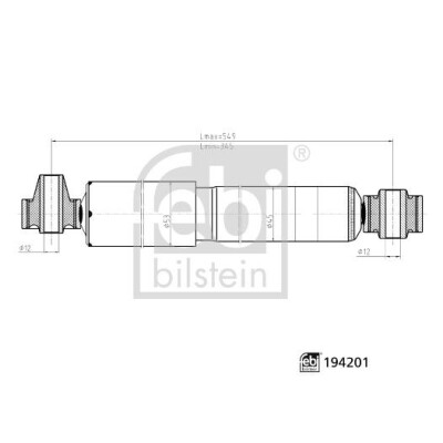 Amortisseur FEBI BILSTEIN 194201