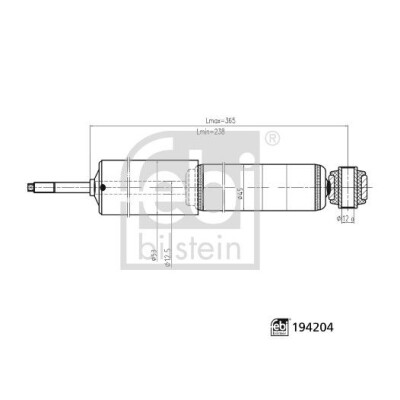 FEBI BILSTEIN 194204 amortisseur