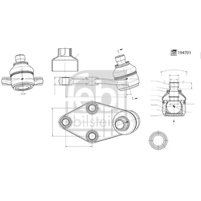 Rotule de suspension
